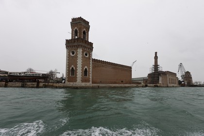 20 02 2012 - Venezia (ITA) - 34th America'sCup - Venezia 2012 America's Cup World Series - The Arsenale where the AC45 moorings, public village, media center and Club 45 will be located