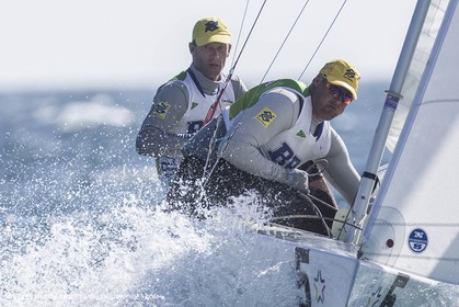 03 12 2014, Nassau (Bahamas), Star Sailors Leage 2014, Day 2, Robert Scheidt; Bruno Prada