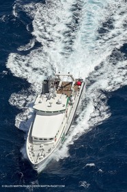 Al Azizi -  H2X boatyard - Oceanographjic research ship - Sea trials off La Ciotat (FRA,13) - 29 07 2014