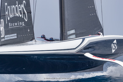 22 08 2024, Barcelona (ESP), Louis Vuitton 37th America's Cup, Louis Vuitton Preliminary Regatta, Race Day 1