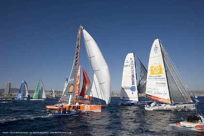11 11 2007 - Barcelona (Spain) -  Barcelona World Race 2007 - Start