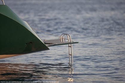 25 06 2015, Saint Tropez (FRA,83) , Sailing, Super yachts, Wally, Genie of The Lamp