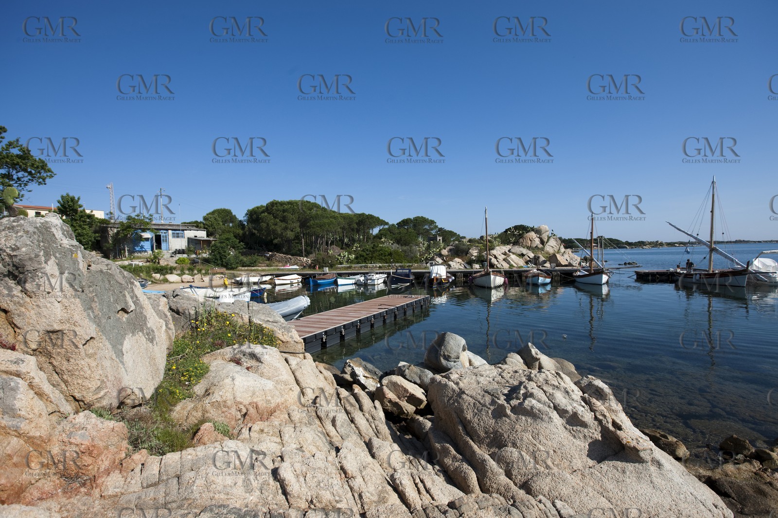 19 05 2010 - La Maddalena (ITA, Sardinia) - Carrano boatyard and Passo della Moneta Marina