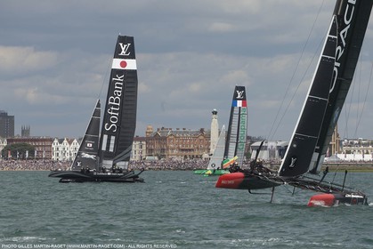25 07 2015, Portsmouth (GBR), 35th America's Cup, Louis Vuitton America's Cup World Series Portsmouth 2015, Race Day 1