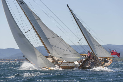26 09 2022, Saint-Tropez (FRA,83), Voiles de Saint-Tropez 2022, Premier jour de course pour les IRC - ENtraînements pour les classiques