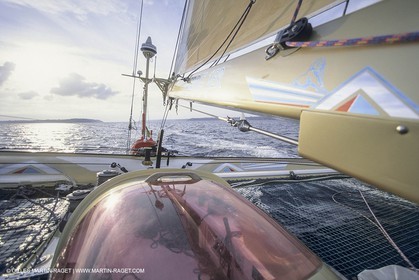 Sailing, Offshore Racing, Route du Rhum 1990, Groupe Pierre 1er, Florence Arthaud