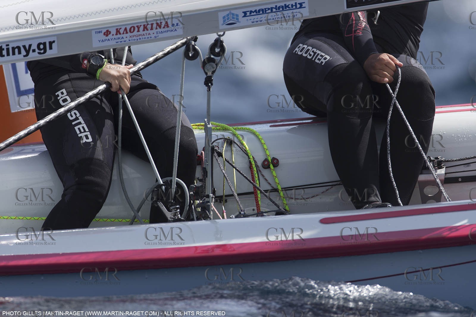 10 04 2015, Marseille (FRA), Yachting Club de la Pointe Rouge - Coupe Internationale de Printemps des 470, Day 3
