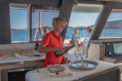 30 08 2018, Porto Vecchio (FRA, South Corsica) Chantier Fountaine-Pajot, Alegria 67