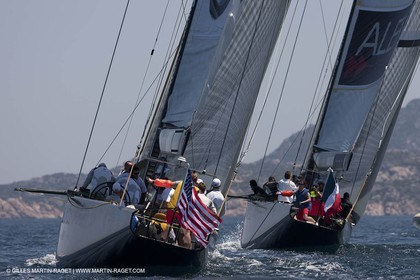 23 05 2010 - La Maddalena (ITA, Sardinia) Louis Vuitton Trophy - BMW ORACLE Racing - Racing Day 2