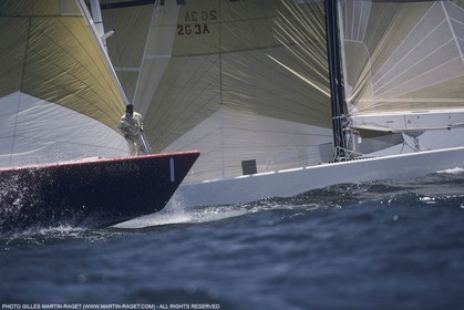 Sailing, Yacht Racing, America's Cup XXVIII, San Diego (USA,CA), 1992, America 3  vs Il Moro di venezia