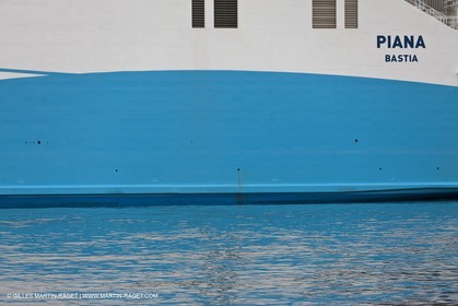 01-31-12   Marseilles (FRA,13) Bastia (FRA,Corsica)   Launching cruising trip and Christening ceremony of PIANA, last ferry ship from La Meridionale