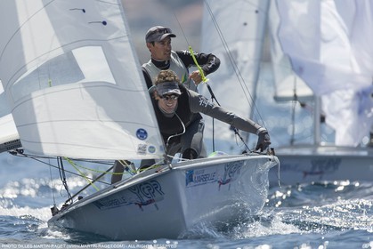 12 04 2015, Marseille (FRA), Yachting Club de la Pointe Rouge - Coupe Internationale de Printemps des 470, Final Day