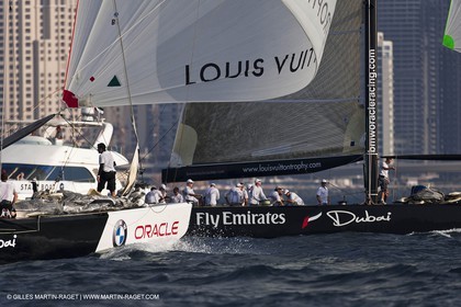 14 11 2010 - Dubai (UAE) - Dubai Louis Vuitton Trophy -  BMW ORACLE Racing - Race Day 1