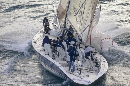 Sailing, Yacht Racing, America's Cup XXVIII, San Diego (USA,CA), 1992, Le Défi Français