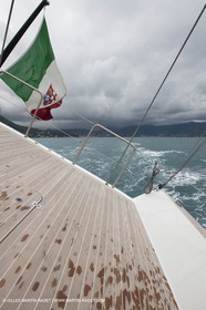 06 05 2010 - Portofino (ITA) - Nespresso Cup - Training onboard INDIO