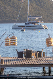 30 08 2018, Porto Vecchio (FRA, South Corsica) Chantier Fountaine-Pajot, Alegria 67