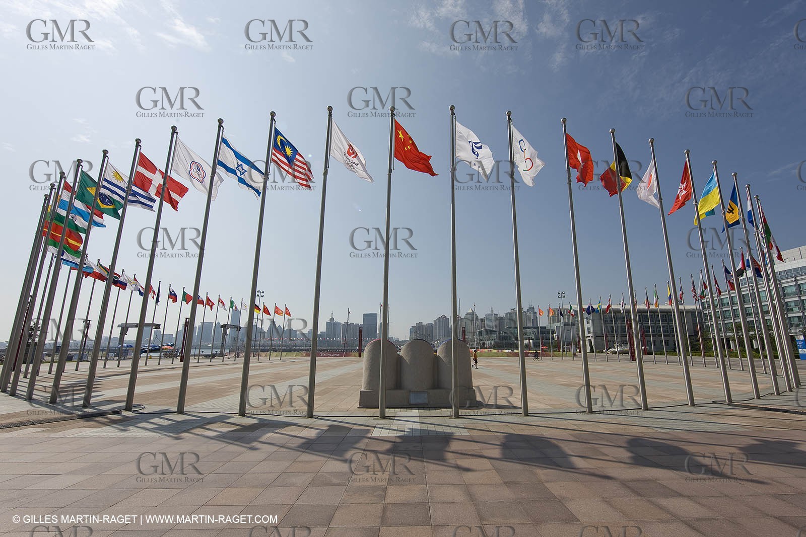 07 08 2008 - Qingdao (CHN) - Olympic games - The olympic Marina - The olympic village