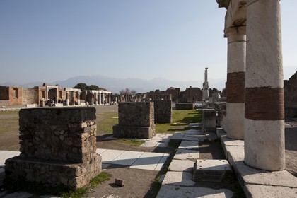 24 02 2012 - Naples (ITA) - 34th America's Cup - America's Cup World Series Naples 2012 - Naples Preview - Pompei roman ruins
