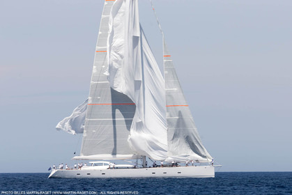 08 06 2016, Porto Cervo (ITA, Sardinia), Loro Piana Super Yachts Regatta, Race Day One, Unfurled