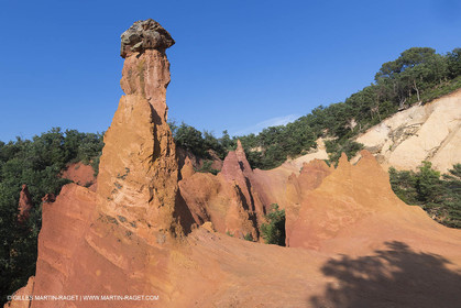 21 06 2018, Rustrel (FRA, 84), Anciennes carrières d'ocre