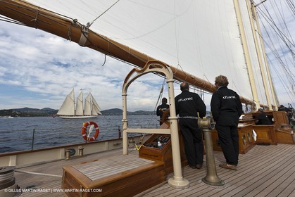 30 09 2010 - SainTropez (FRA,13) - Voiles de Saint Tropez 2010 - onboard Atlantic