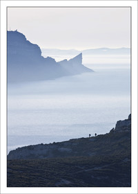 04 04 2009 - Marseille (FRA, 13) - Les Calanques* - crête de Morgiou et Bec de l'Aigle**04 04 2009 - Marseille (FRA, 13) - Les Calanques - Morgiou heights and Bec de l'Aigle