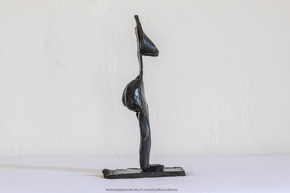 12 07 2020, St Rémy de Provence (FRA, 13) Oeuvre Germaine Richier, Femme Sein, 1955, EA