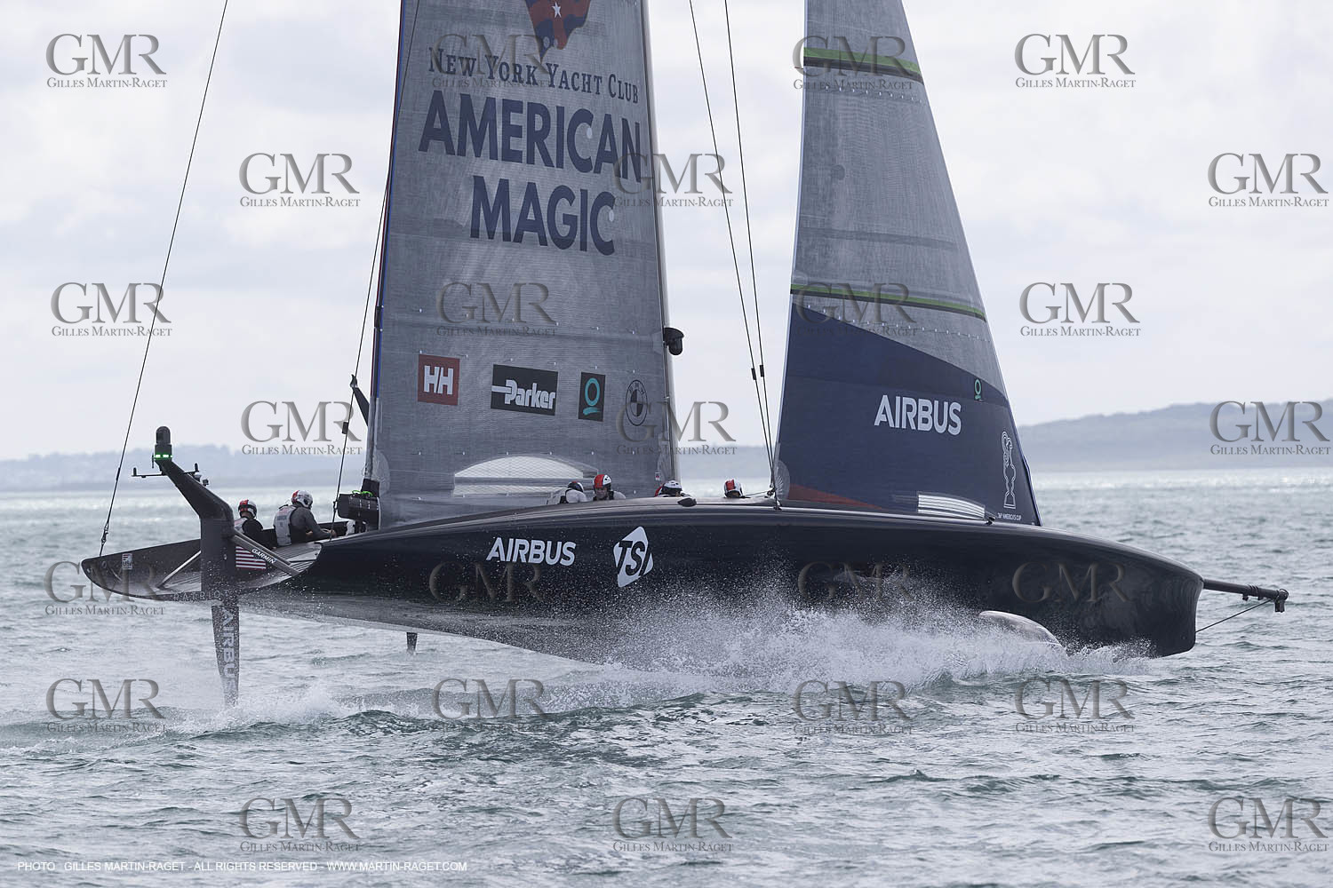 08 12 2020 - Auckland (NZL) - 36th America's Cup - Practice Sessions - Day 1