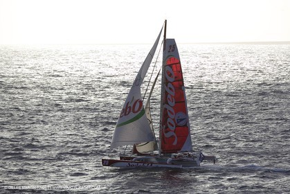 11 10 2006 -Lorient (FRA) -  Multis Orma - Entraînements Sodebo (Thomas Coville) Route du Rhum 2006