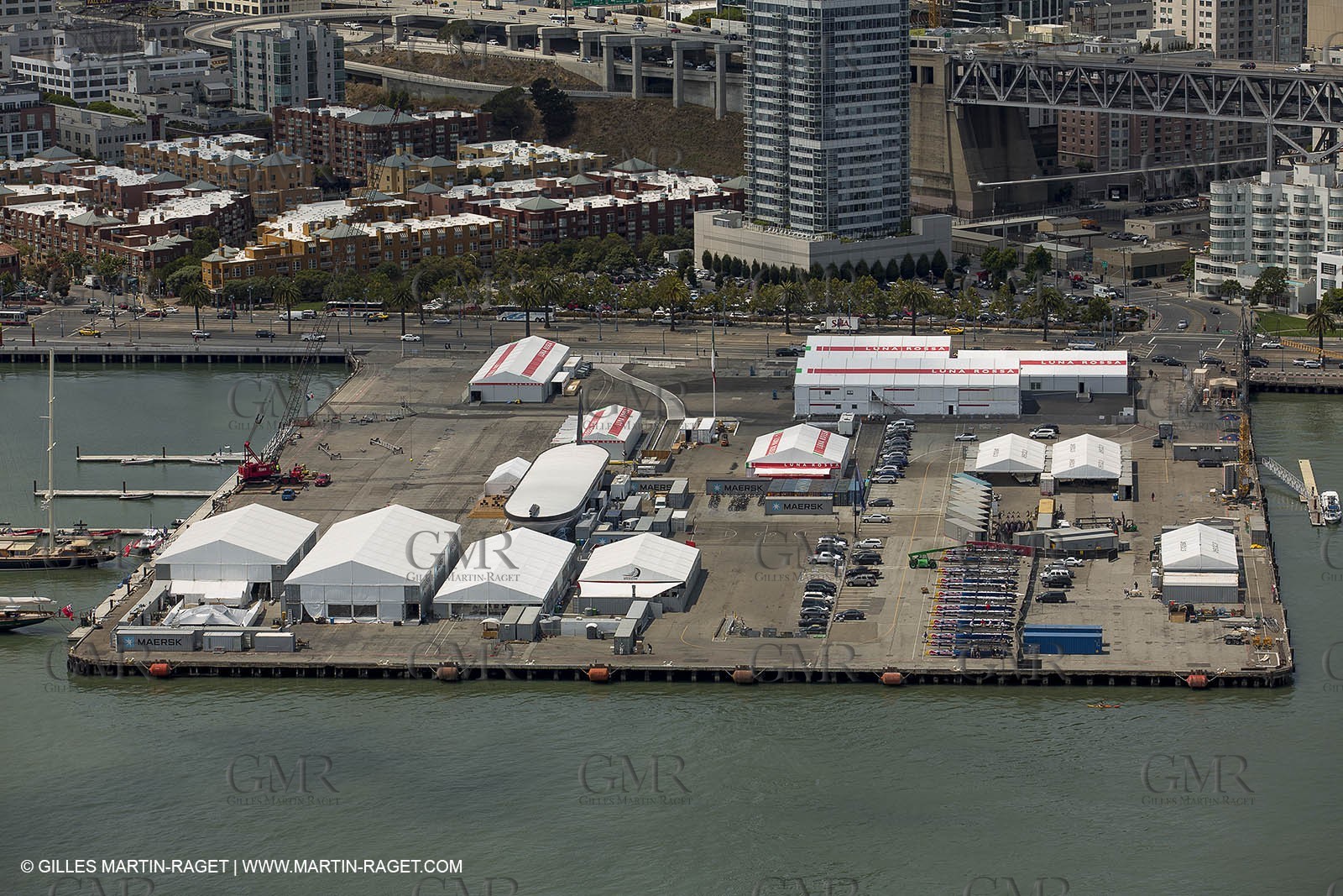 09 08 2013 - San Francisco (USA,CA) - 34th America's Cup - Louis Vuitton Cup - Semi-finals - Luna Rossa vs Artemis Racing - Race 3