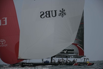 27 06 2007-Valencia (Spain)- 32nd America's Cup - Final Match - Day 4 - Alinghi vs Emirates Team New Zealand -