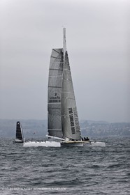 09 10 2010 - Morges (SUI) - L'Hydroptère.CH - 1st sail