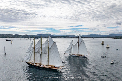 30 09 2024, Saint-Tropez (FRA), Les Voiles de Saint-Tropez 2024, Race Day 1