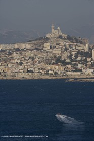 Marseille vue des Iles du Frioul