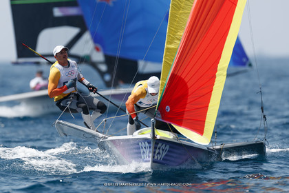 02 08 2024, Marseille (FRA), Paris 2024 Olympic Games, Sailing, Race Day 5,