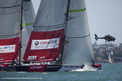 07 02 2009 - Auckland (NZL) - Louis Vuitton Pacific Series - Racing Day 7 - Round Robin 2