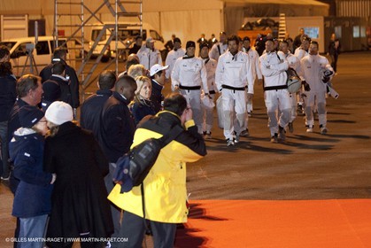 08 02 2010 - Valencia (ESP) - 33rd America's Cup - BMW ORACLE Racing - Race day 1