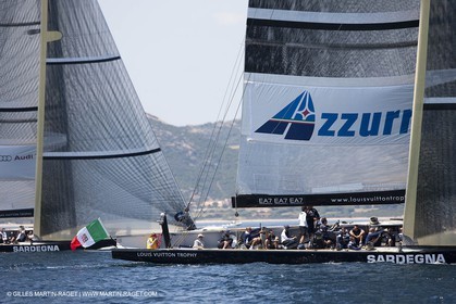 22 05 2010 - La Maddalena (ITA, Sardinia) Louis Vuitton Trophy - Racing Day 1 - Azzura Vs Mascalzone Latino