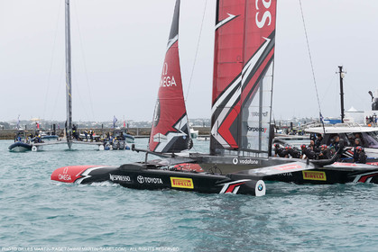 11 06 2017 - Bermuda (BDA) - 35th America's Cup Bermuda 2017 - Louis Vuitton America's Cup Challenger Playoffs final, Day 2