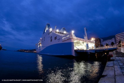 31-01-12   Marseille (FRA,13) Bastia (FRA,Corse) Croisière inaugurale et baptême du Ferry PIANA de La Meridionale