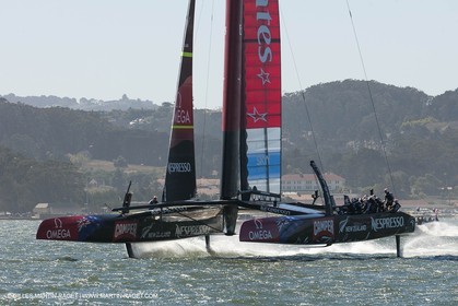 18 09 2013 - San Francisco (USA,CA) - 34th America's Cup - Final Match - Racing Day 8.