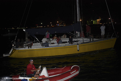 06 11 2006 - Pointe à Pitre Guadelupe (FRA) - Route du Rhum 2006 arrival - Thomas Coville (Sodebo)