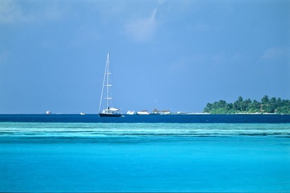 Cruising destination - Maldives islands -