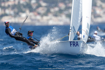 13 07 2023, Marseille (FRA) Paris 2024 Olympic Games Sailing Test Event, Day 5