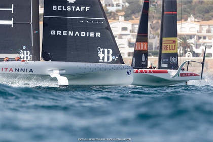 15 09 2023, Vilanova i La Geltru (ESP), 37th America's Cup, Preliminary Regatta N° 1, Race Day 3