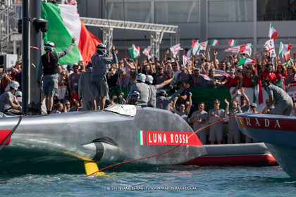 04 10 2024, Barcelona (ESP), 37th America's Cup, Louis Vuitton Cup Final, Race Day 7