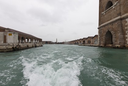 20 02 2012 - Venezia (ITA) - 34th America'sCup - Venezia 2012 America's Cup World Series - The Arsenale where the AC45 moorings, public village, media center and Club 45 will be located
