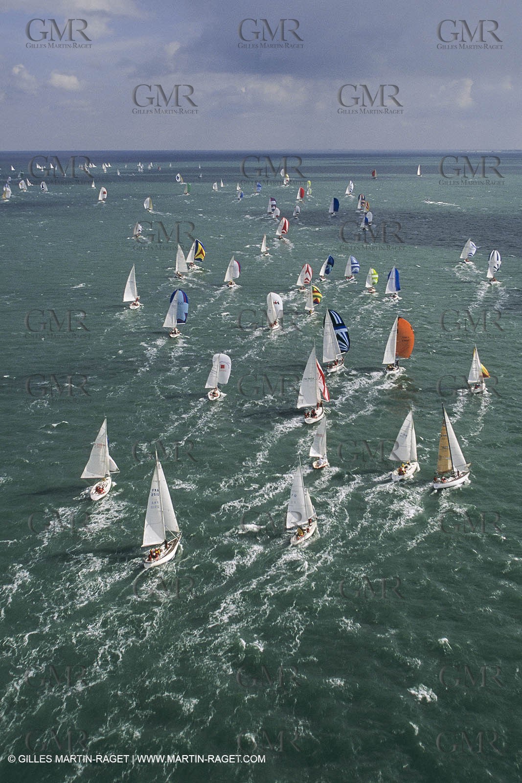 Sailing, Yacht Racing, Spi Ouest France, La Trinité sur mer (Britanny)