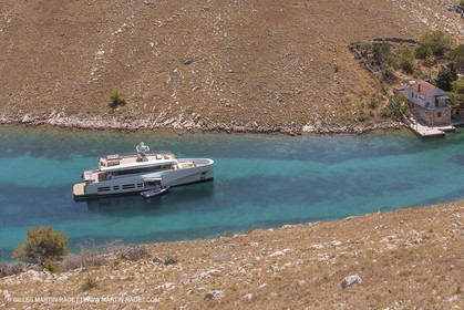 13 07 2012 - Archipel des Iles Kornati (Croatie) - Wally Power ACE