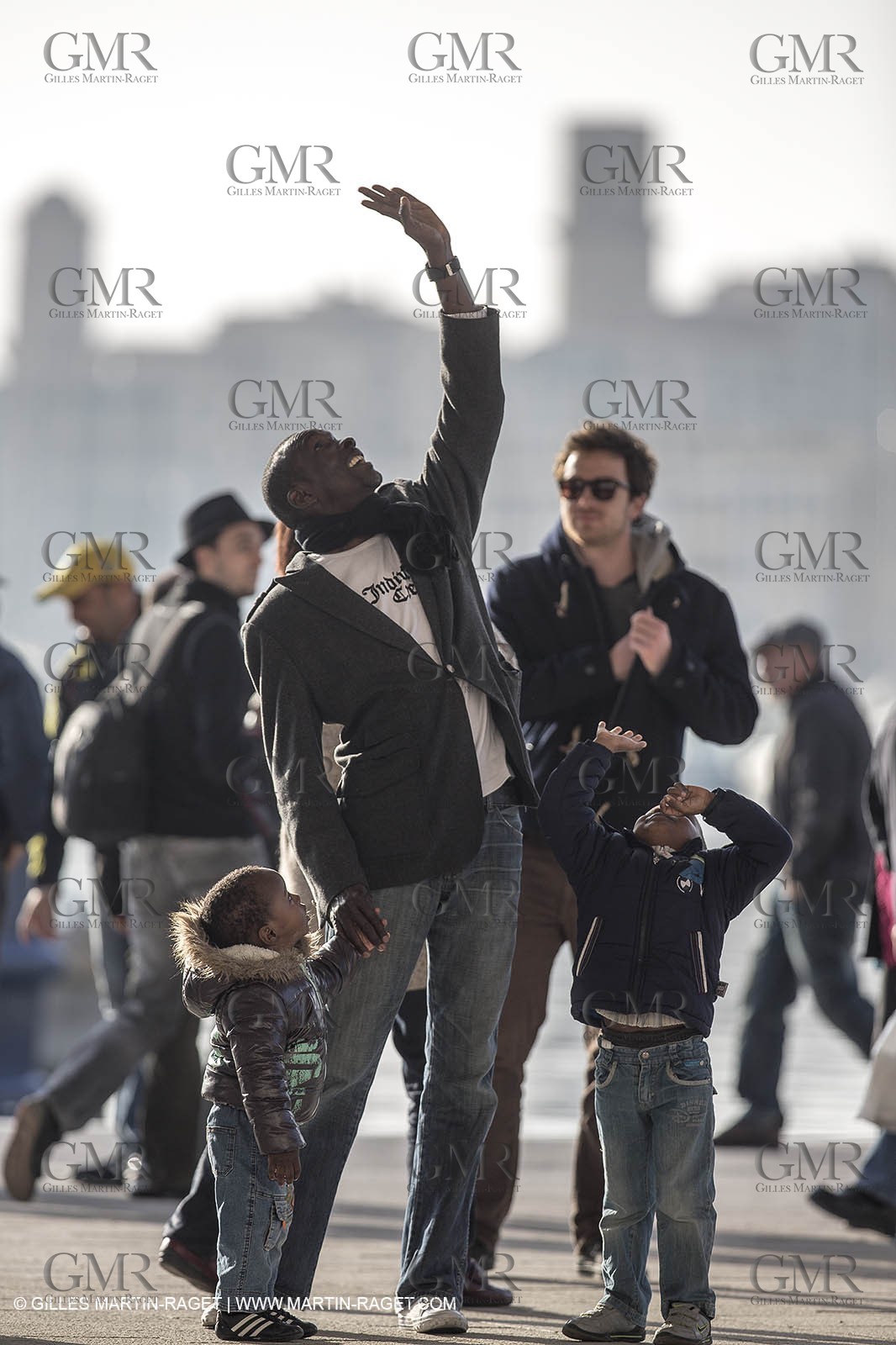 02 02 2013 Marseille (FRA,13) - Opening of the shadehouse and renovated historical Vieux Port